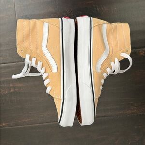 VANS SK8-HI LACE-UP SNEAKERS TRAINERS SKATE SHOES HONEY PEACH SIZE 5M/ 6.5W NEW